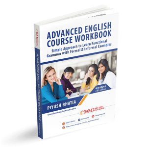 Advanced English course work book